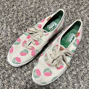 Keds Women's Sneakers - Pink and Green Watermelon Design